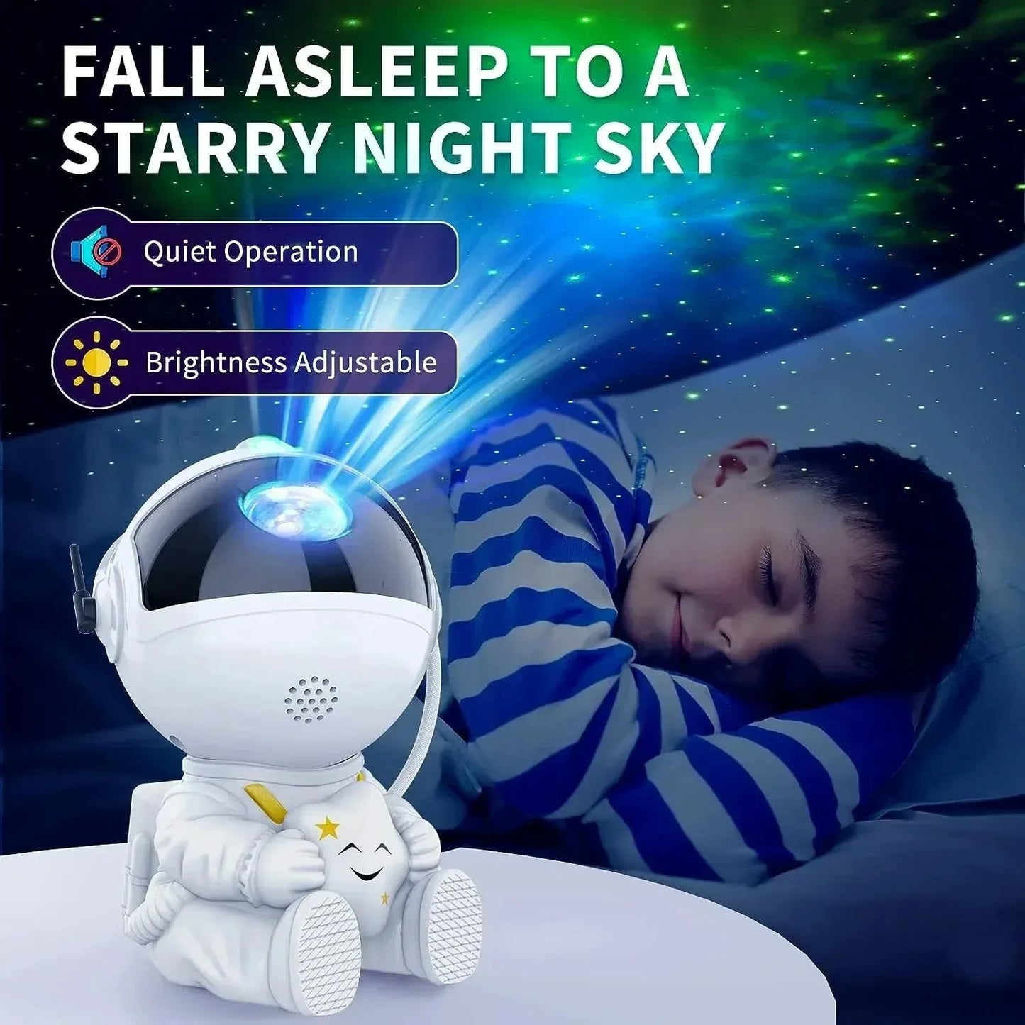 Galaxy Astronaut Projector LED Night