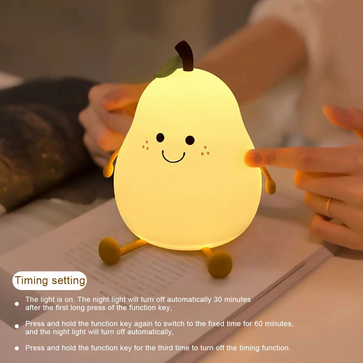 Cute Fruit Night Light