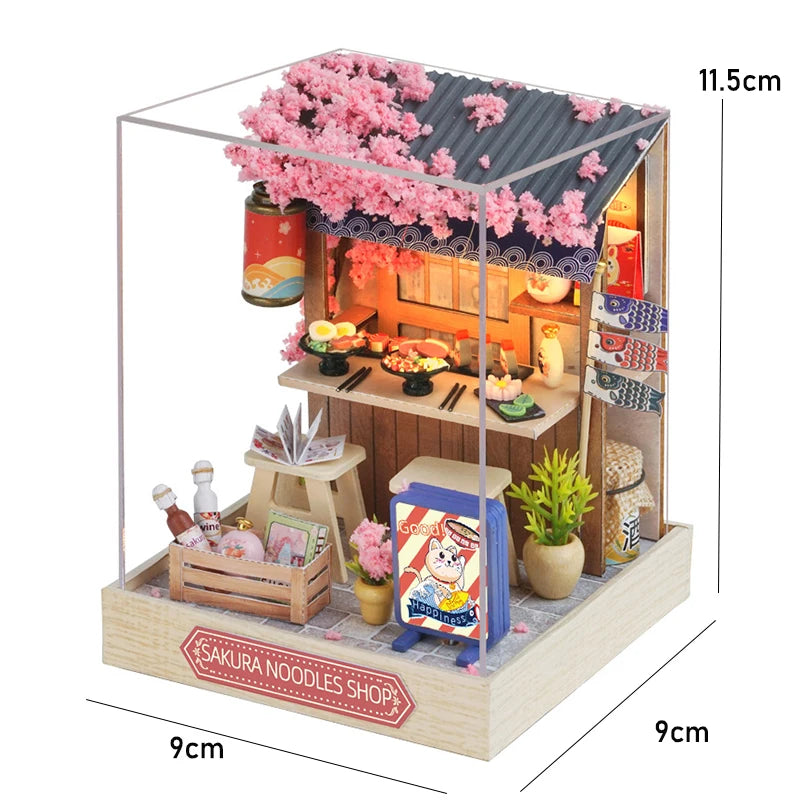 Wooden Miniature House