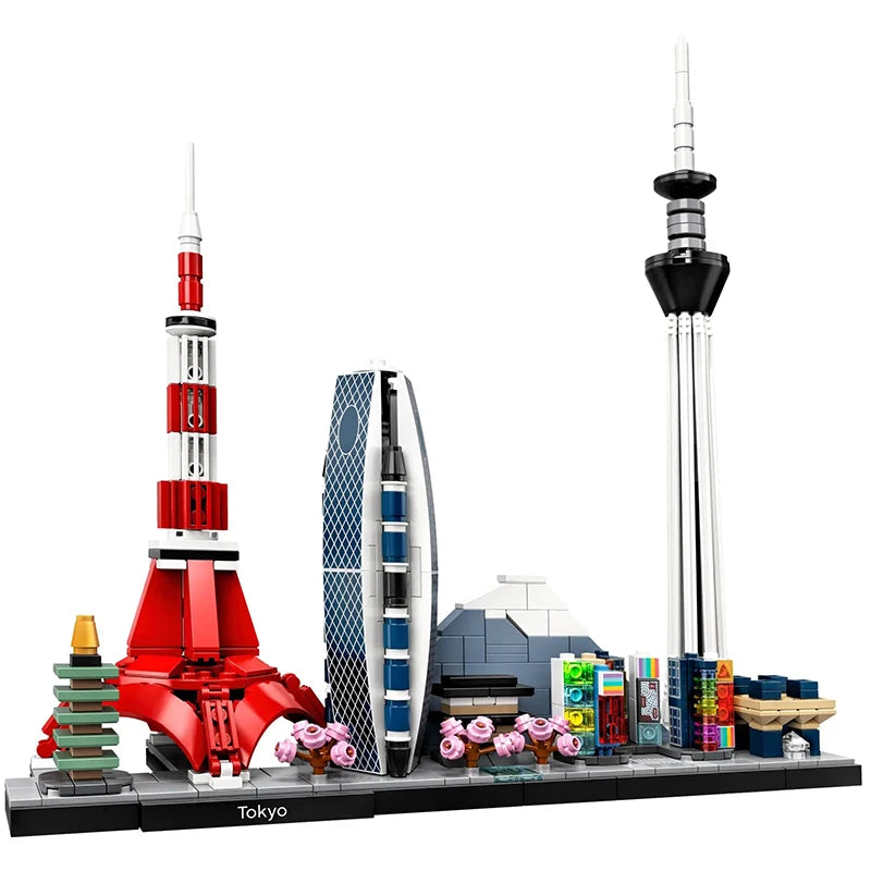 City Skyline Building Blocks