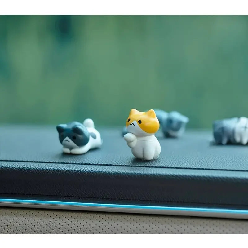 Cartoon Cat Figurines