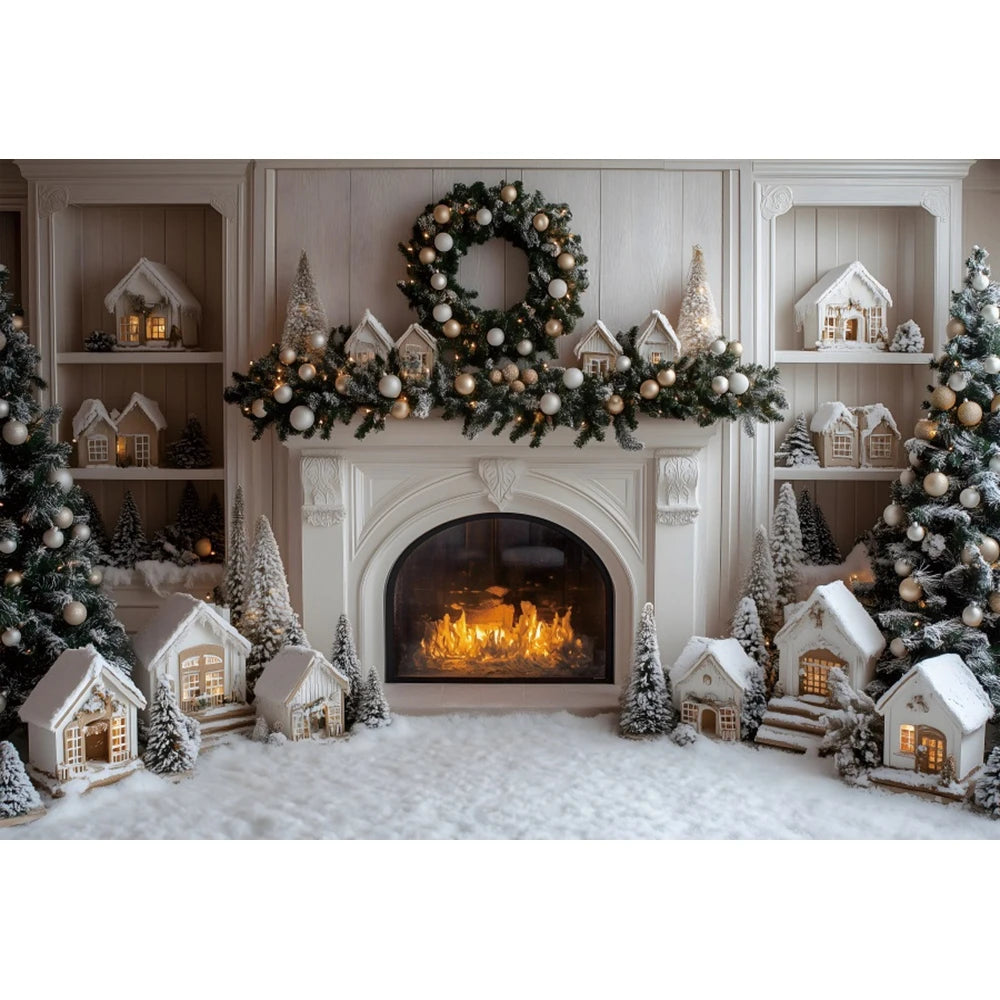 White Christmas Backdrops