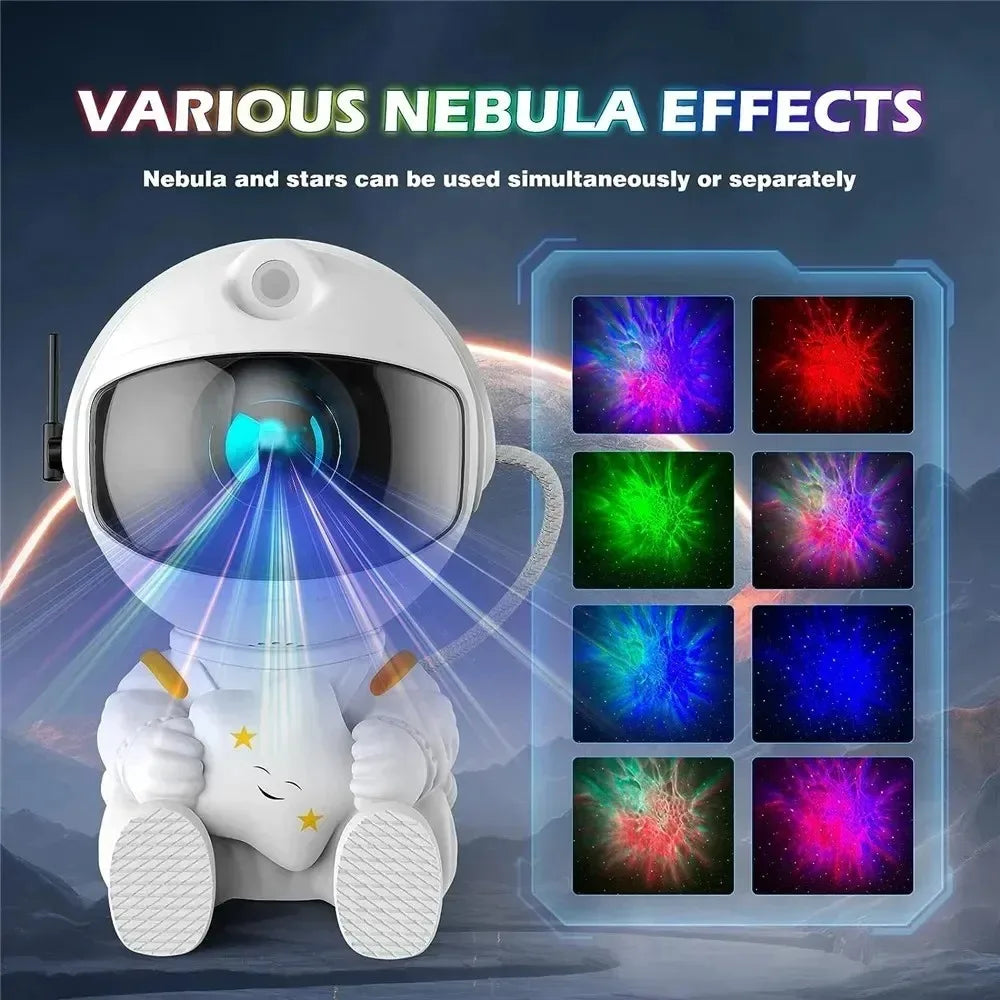 Galaxy Astronaut Projector LED Night