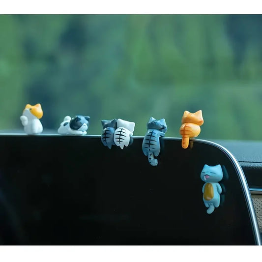 Cartoon Cat Figurines