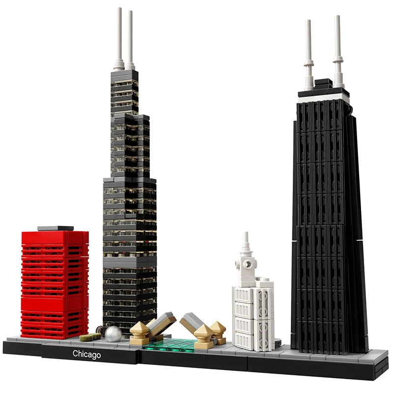 City Skyline Building Blocks