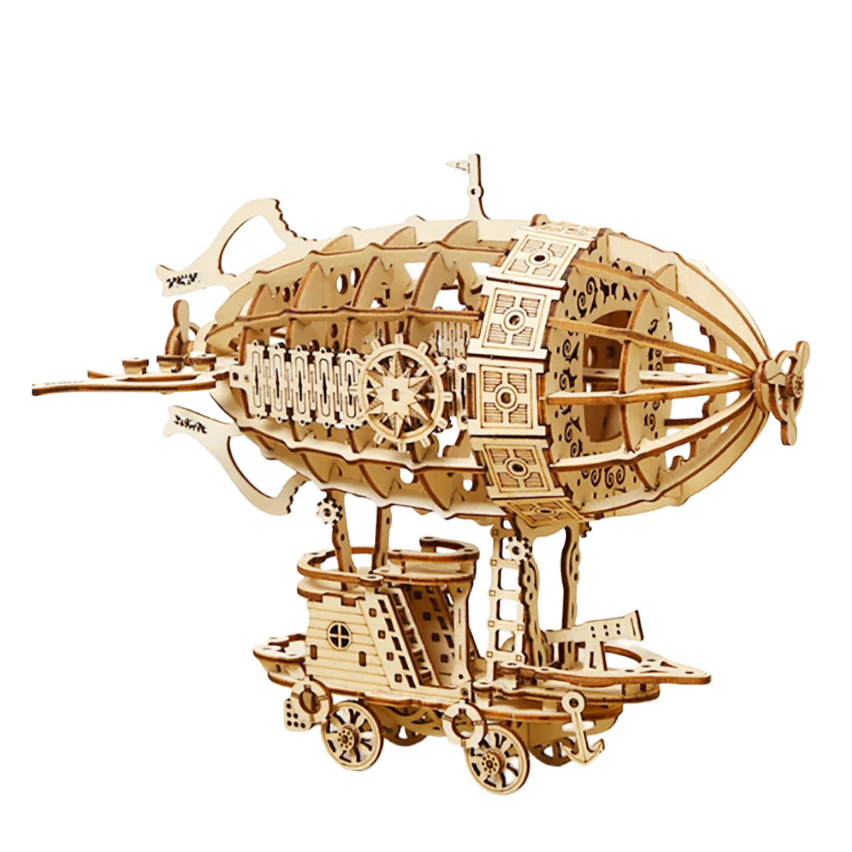 3D Airship  Wooden Puzzle