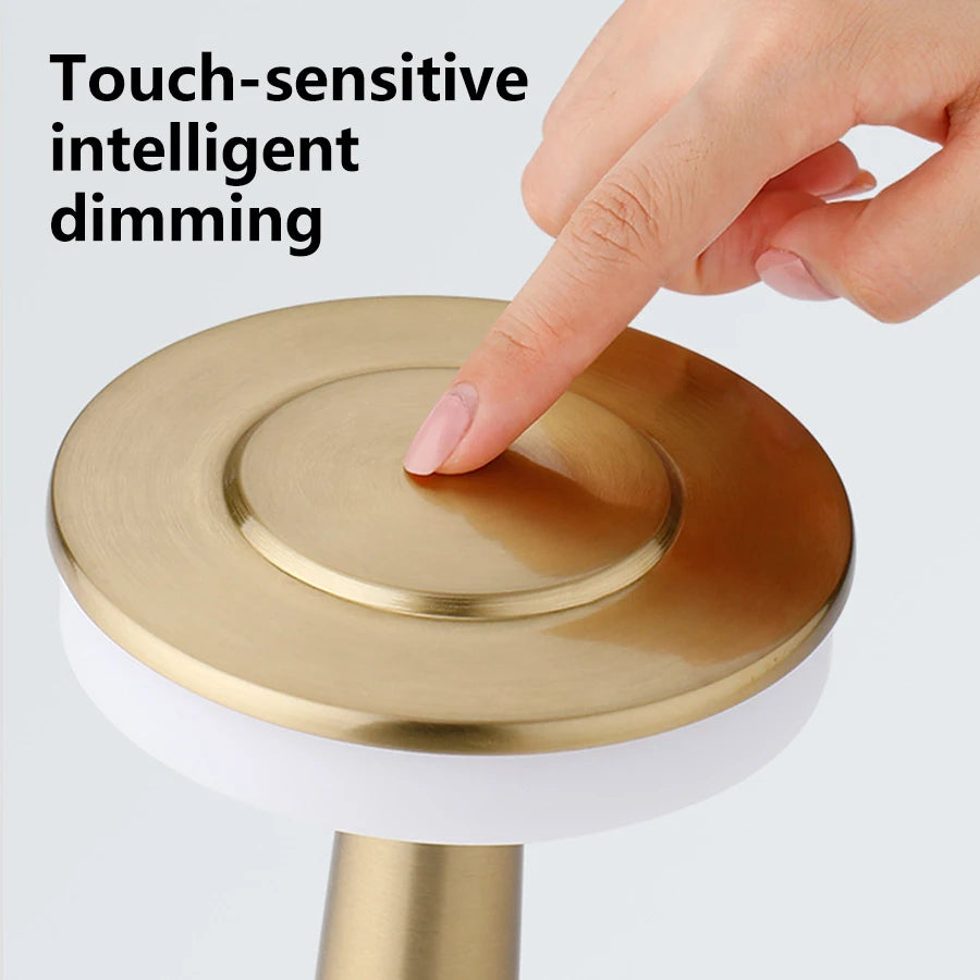 LED Metal Touch Lamp