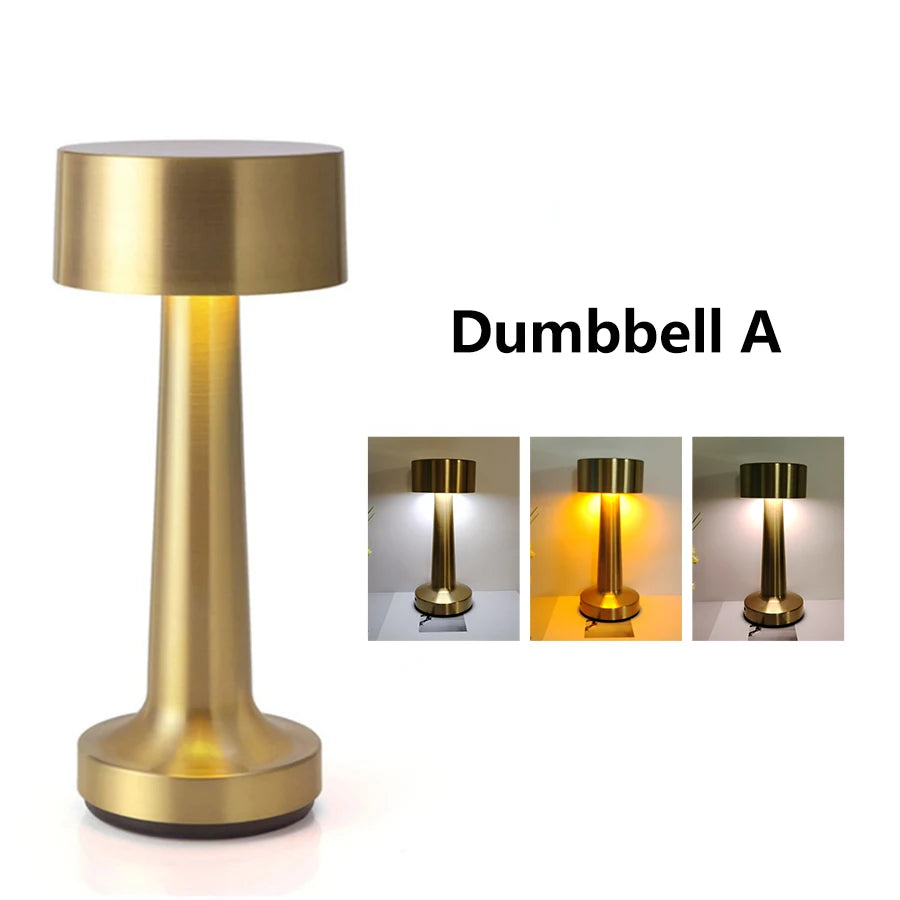 LED Metal Touch Lamp