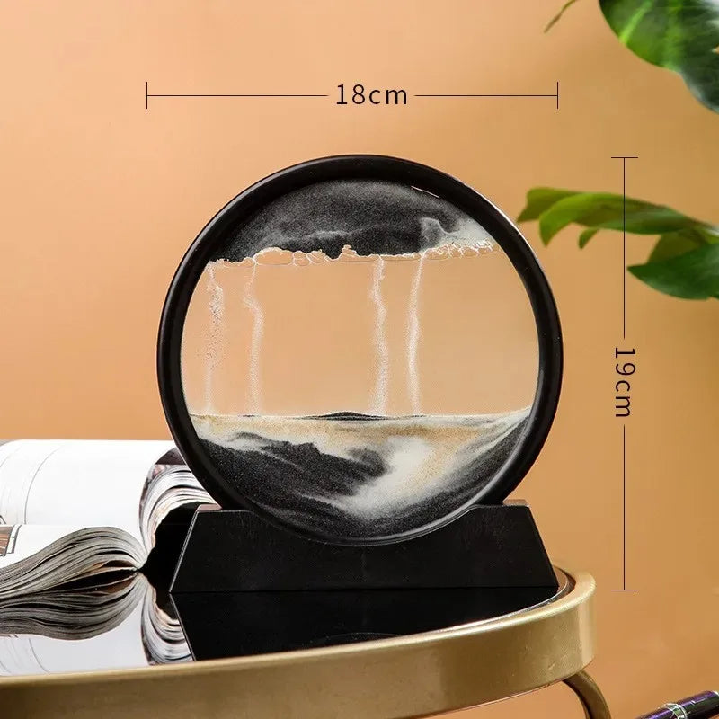 3D Sea Scenic Hourglass